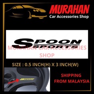 [ High Grade ]Spoon Sport Rim Sticker Myvi Proton Perodua honda toyota mercedes SW388