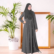 Jubah Ankara Abaya Turkish Style Best Dress Glaze Design - Ankara Glaze
