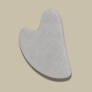 玉石臉部刮痧板白玉 澳洲JULISA 送絲絨布袋 穴道按摩新春開運