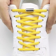 New Elastic No Tie Shoelaces / Metal Lock  No Tie Shoe Laces / Sneakers Quick Shoelaces Semicircle S