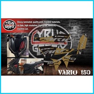 △ ☢ ◱ HONDA CLICK VARIO STOCK DECALS