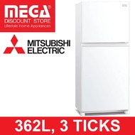 MITSUBISHI MR-FX47EN 362L 2-DOOR FRIDGE (3 TICKS)