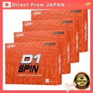 "Honma D1 Spin Golf Balls 2023 Model - 4 Dozen Set (48 Balls) - Orange"