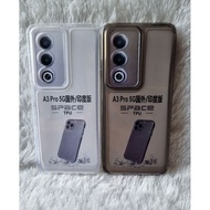 OPPO A3 PRO 5G Silicone Clear Black Case Casing Transparent Space BlackBENING OPPO A3 Pro 5G Casing