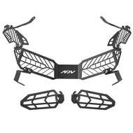 2026 Motorcycle Headlight Cover Front Headlamp Shield Grille Guard Fits New For Honda ADV 160 150 AB