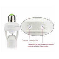 Smart Pir Motion Sensor E27 Infrared Motion Sensor Lamp Holder