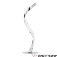 LEMONTREE9GP LED Table Lamp, US Plug 110-240V Curved Table Lamp, Modern 1.5m Cable Soft White Light 