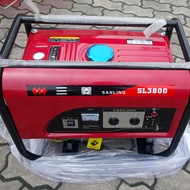 Small 7/6.5KW Gasoline Generator Home Use Portable Electric Power Station Hand Start Two-Phase 220V 