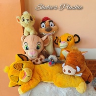 Simba timon pumbaa disney lion king characters stuffed toys preloved