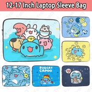 Bugcat Capoo Laptop Sleeve Bag 12-17 Inch Laptop Case Waterproof Shockproof Portable Tablet Protecti