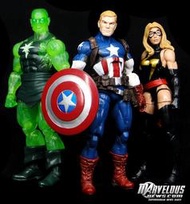 漫威小頑童 Marvel Legends 3人包 驚奇女士 戰鳥 輻射人 美國隊長 驚奇隊長 復仇者聯盟