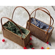 Rattan Bag Ate Bag| Rattan Box Karawang Bag