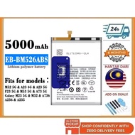 BSS Compatible Samsung M52 5G M526B A23 4G A235F A73 5G A736B F23 5G E236B Battery Bateri EB-BM526AB