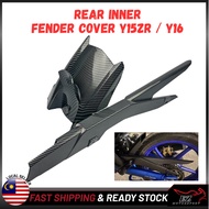 Y15 Rear Hugger Fender Carbon For YAMAHA Y15 Y15ZR / Y16 Y16ZR Rear Hugger Inner Fender Cover Chain 