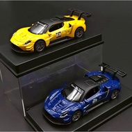 ☆Hoonbao Shop [Ready Stock] RW Alloy Car 1/64 MASERATI GT2 MASERATI GT2 Track Edition Racing Blue/Ye