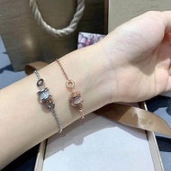 Fashion Fashion ❤ T Trendy Seiko Version V Gold Small Waist Bracelet Thick Gold Plating Not Easy to 