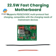 Pcbfun 22.5W Fast Charging Mainboard Power Bank DIY Module Portable Power Bank DIY Kit Supports PD Q