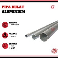 ROUND ALUMINUM PIPE 8mm, 13mm, 20mm, 23mm FREE CUTTING COST/