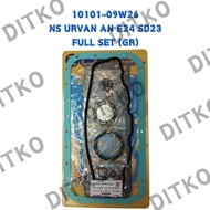 10101-09W26 NS URVAN AN E24 SD23 FULL SET (GRAPHITE)