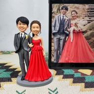 新婚 婚禮小物 結婚禮物訂製 客製化 新郎新娘 人偶 公仔 似颜绘