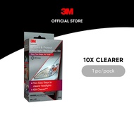 3M™ Restore &amp; Protect Headlight Restoration Kit, 10x Clearer, 1 pc/pack, For car light lens care