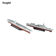 Tooyful Aircraft Carrier Toy Destroyer Model, Simulation Ship Type 055, Warship Models for Party Sup