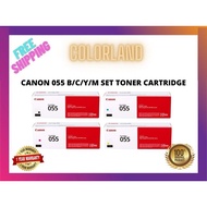 CANON 055 ORIGINAL TONER CARTRIDGE 055 BK / C / M / Y TONER For LBP664Cx