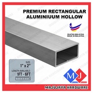 1'' X 2''  Aluminium Rectangular Hollow Bar Square Tube Besi Empat Segi 长方通 方喉 Mild Steel Besi Hollo