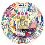 50Pcs/Set ❉ Funny Science & Math Art Series 06 Stickers ❉ Kids Rewards Waterproof DIY Fashion Decals