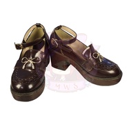 Axes Femme Poetique Ribbon Loafer Pumps Lolita Shoes