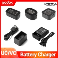 Godox UC18 UC20 UC29 USB Flash Battery Charger for Godox VB18 For V850II V860II / VB20 For V350 / WB