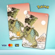 Tyranitar Pokemon TNG - Touch n Go Card Sticker Cover TNG / MASTER / VISA / CREDIT/ DEBIT CARD STICK