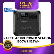 BLUETTI AC180 Portable Power Station | 1800W 1152Wh - Long-Lasting UPS