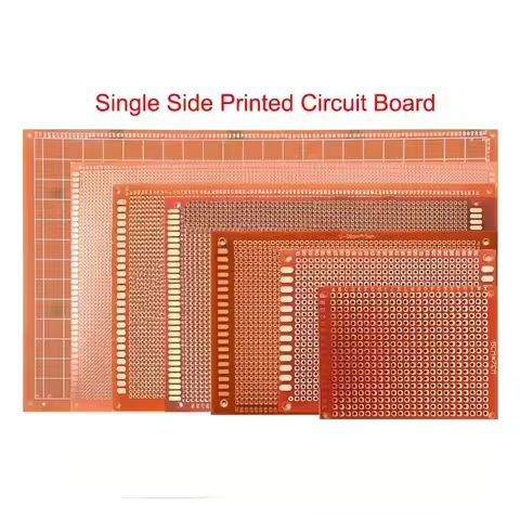 2PCS Single Side PCB 5x7CM 10x15CM 10x22CM 12x18CM 13x25CM 15x18CM pcb prototype board Printed circu