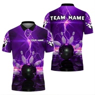 Custom Lightning Bowling Jersey – Personalized Name & Team Shirt for Bowling Players‌‌