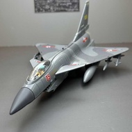 Cailixin Alloy 1: 50 J-20 Fighter with Sound Light Pull Back Toy Airplane Model Ornaments Collection