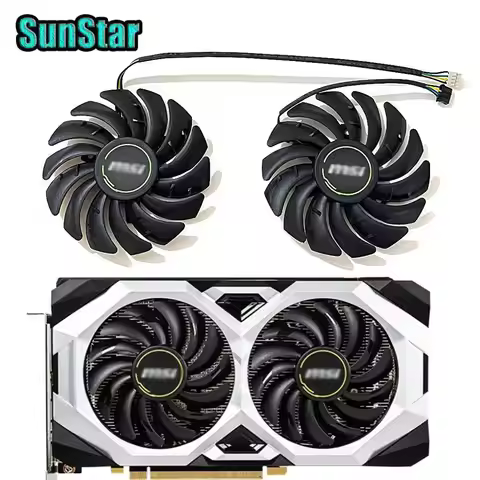 NEW PLD09210S12HH 87MM 4PIN RTX 2080 GPU Cooler Fan For MSI Geforce RTX 2060 2070 2080 Super Ventus 