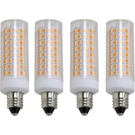 e11 led Bulb 100w Equivalent dimmable,Warm White Pack of 4 (E11 3000K)