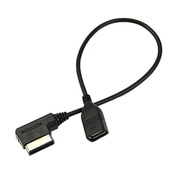 JavicTech AMI to USB Cable Media in AMI MDI USB AUX Flash Drive Adapter Cable for Car VW Audi 2014 A