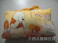 【大西瓜服飾百貨】CA053 二手迪士尼Disney遊戲維尼兒童睡袋組(橘)(九五成新)