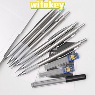 WITAKEY Automatic Pencil, Drawing Writing Tool Metal Mechanical Pencil, Simple 0.3/0.5/0.7/0.9/1.3/2
