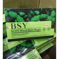 BSY NONI BLACK HAIR MAGIC SHAMPOO BOX 20pcs/Ready Stock
