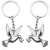 Matching Best Friend Keychain Gifts for Bestie Christmas Birthday Gifts for Women Men Friends Long D