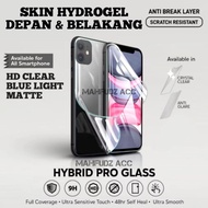 Hydrogel Clear Hd Vivo IQ00 Z9 5G IQ00 Z9X 5G X100 PRO IQOO 7z Anti Scratch Jelly