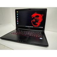 Msi Gaming Laptop with High specs SSD + 1TB Hdd Dual Graphic Nvidia Geforce GTX