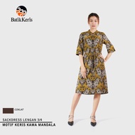 Batik Keris Sackdress Lengan 3/4 Keris Kama Mandala