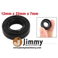Oil Seal 12x22x7 BG328 TL33 TB33 TU33 Brush Cutter Mesin Rumput Spare Part Getah Premium Material