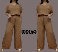 PLUS SIZE CHALLIS MANGGAS PANTS TERNO QUALITY