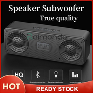 Raimondo Speaker Bluetooth Bluetooth 5.3 True full bass Mini Portable 360 ° Stereo Surround Suara Su