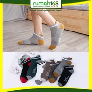MATA 6.6 PUNCAK RUMAH168 KK10 square pattern socks short socks below the ankle unisex for men and wo